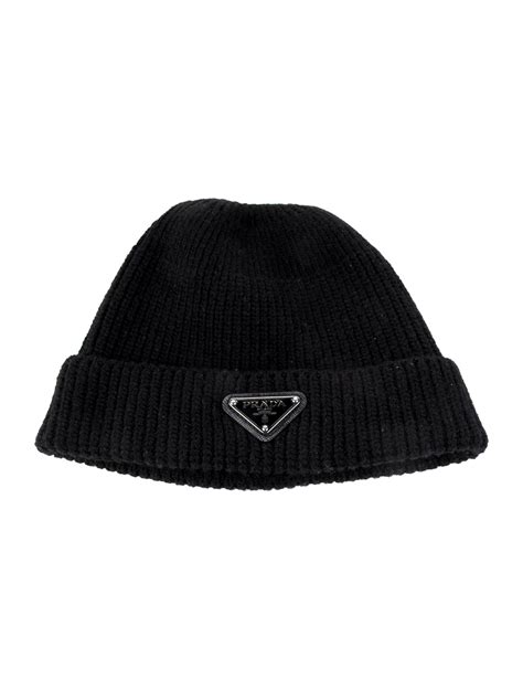 prada beanie blue|black Prada hat.